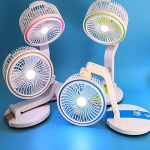 LR Rechargeable Folding LED Fan Light
