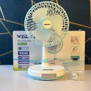 WEIDASI Rechargeable Fan WD-219