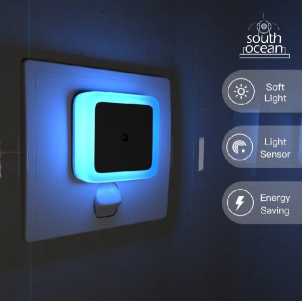 CHOICE Auto On/Off Mini Wall LED Night Light - Image 3