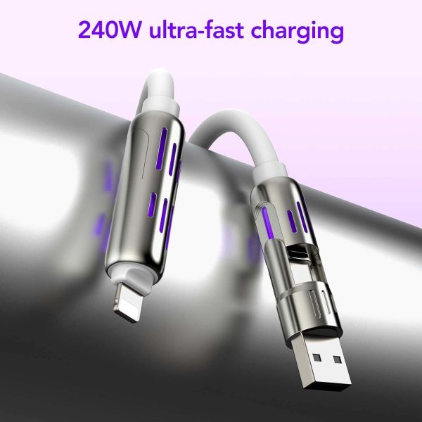  4-in-1 USB 240W Cable - Image 5