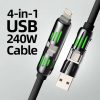  4-in-1 USB 240W Cable